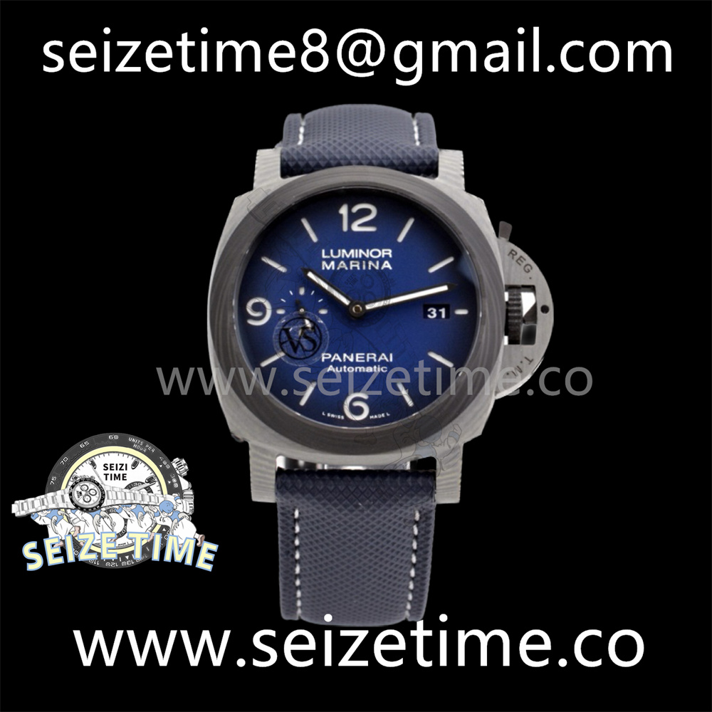 PAM1663 Carbotech VSF 1:1 Best Edition Blue Dial on Blue Kevlar Composite Strap P.9010