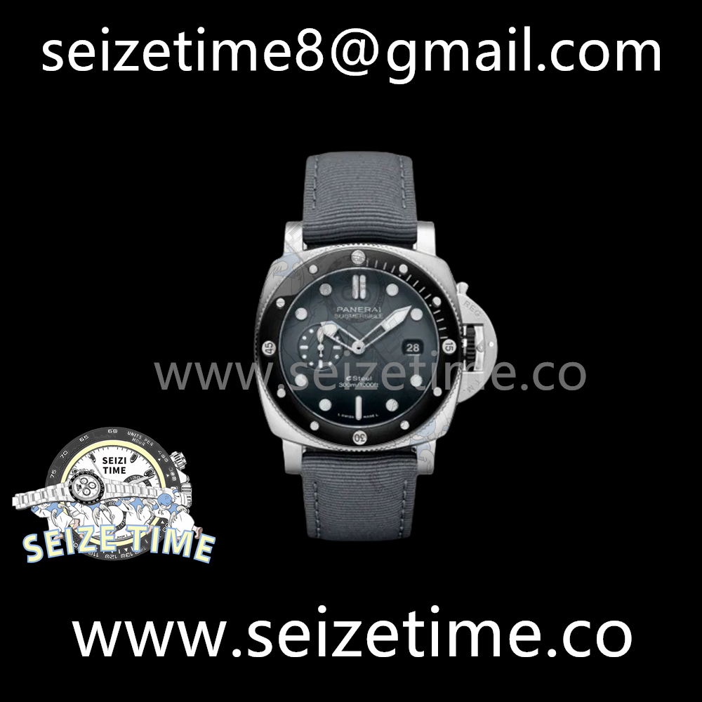 PAM1288 VSF 1:1 Best Edition Gray Dial on Gray Nylon Strap P900