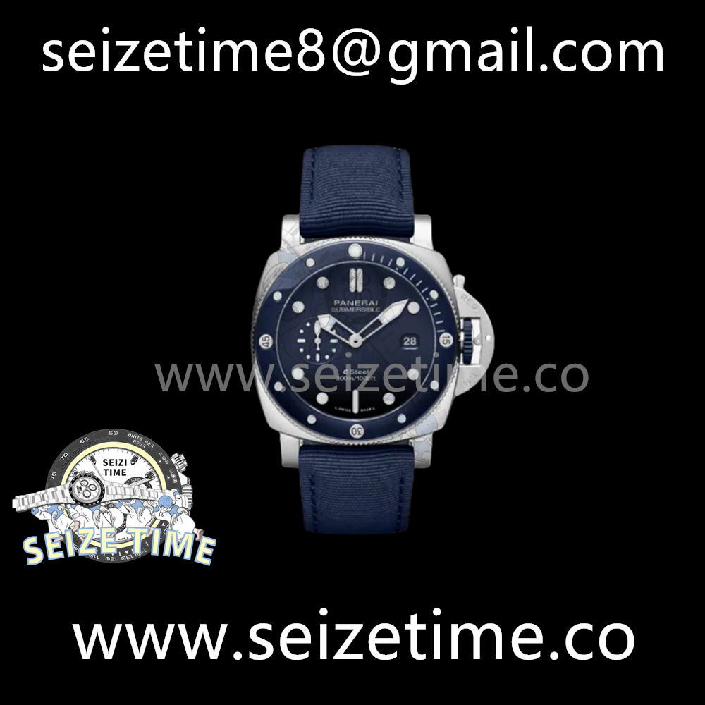 PAM1289 VSF 1:1 Best Edition Blue Dial on Blue Nylon Strap P900