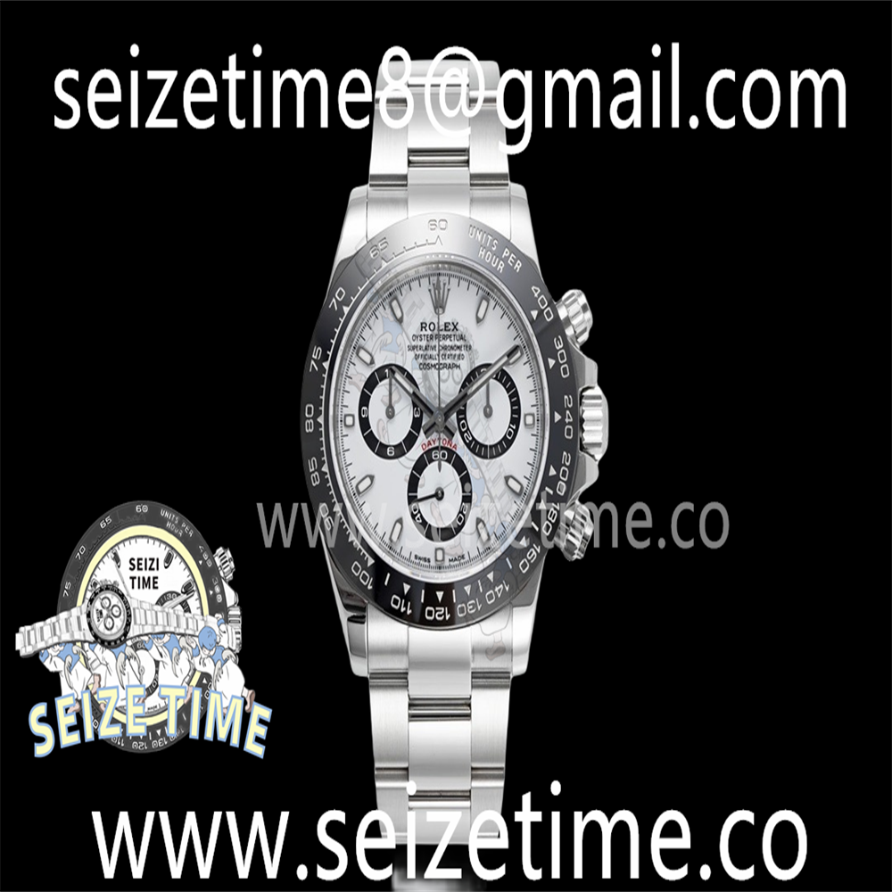 Daytona 116500 904L SS ZF 1:1 Best Edition White Dial on SS Bracelet SH4130
