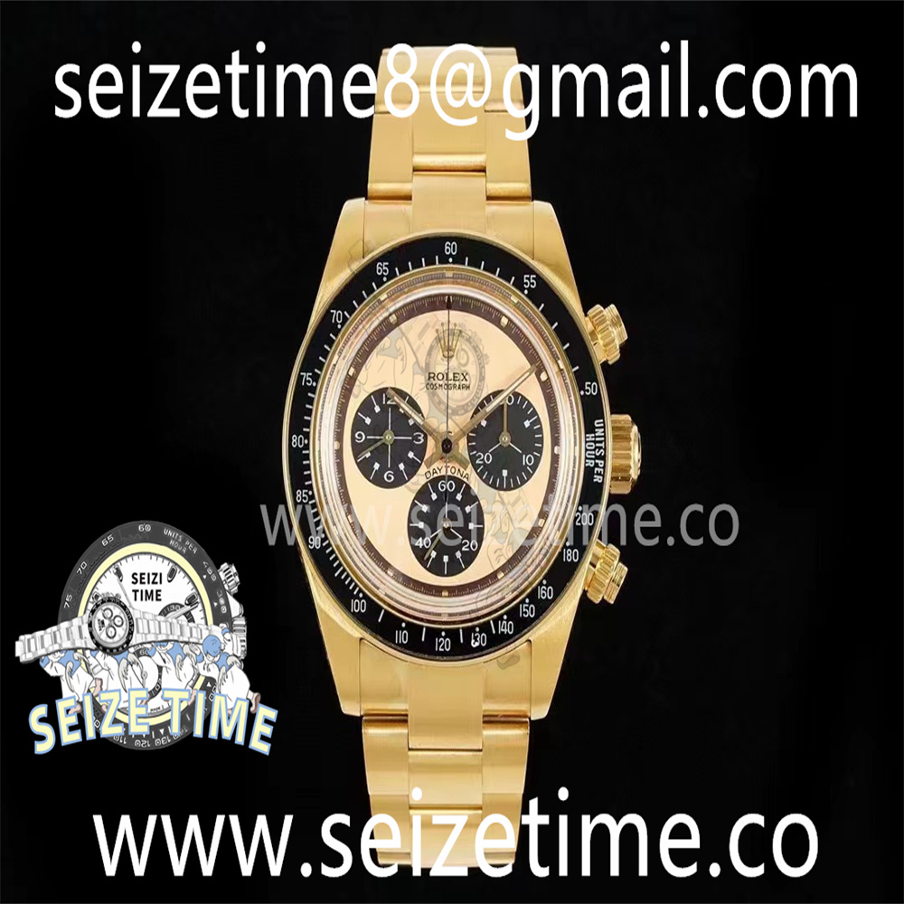Daytona YG ADGF Best Edition YG/Black Dial on YG Bracelet A7750