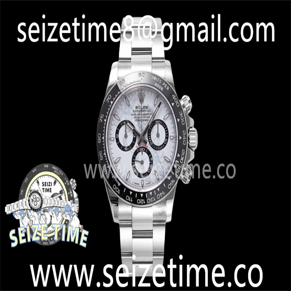 2023 Daytona 126500 904L SS AR+F 1:1 Best Edition White Dial on SS Bracelet SA4131