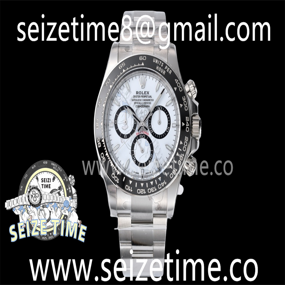 2023 Daytona 126500 Clean 1:1 Best Edition 904L Steel White Dial on SS Braclet SH4131