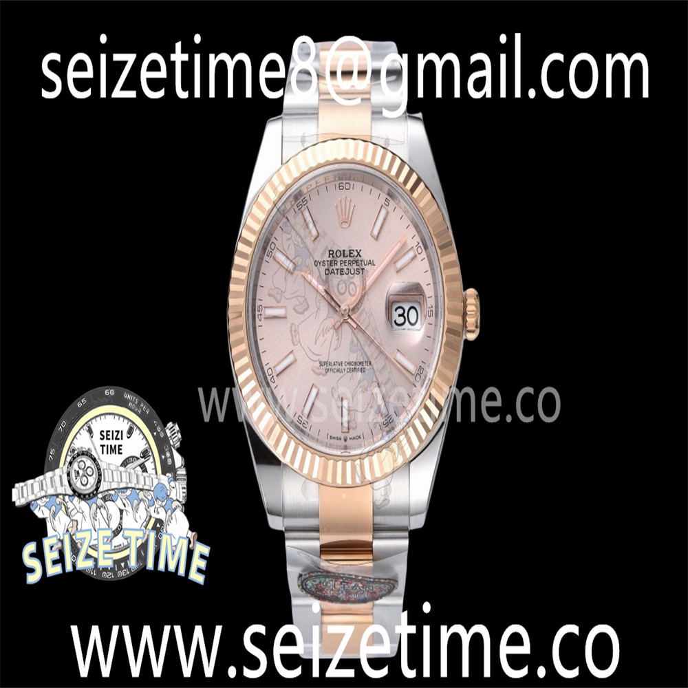 DateJust 41 126331 Clean 1:1 Best Edition 904L Steel RG Dial on SS/RG Oyster Bracelet VR3235