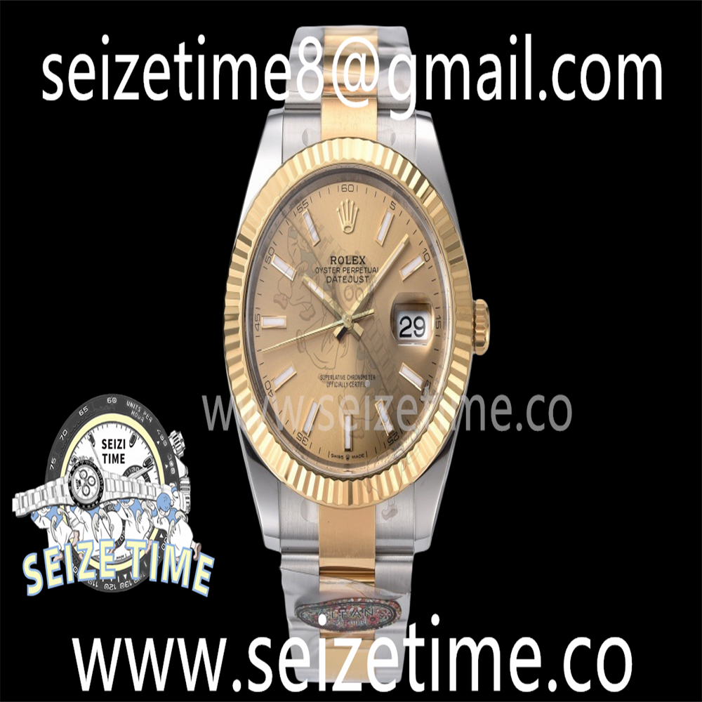 DateJust 41 126331 Clean 1:1 Best Edition 904L Steel YG Dial on SS/YG Oyster Bracelet VR3235