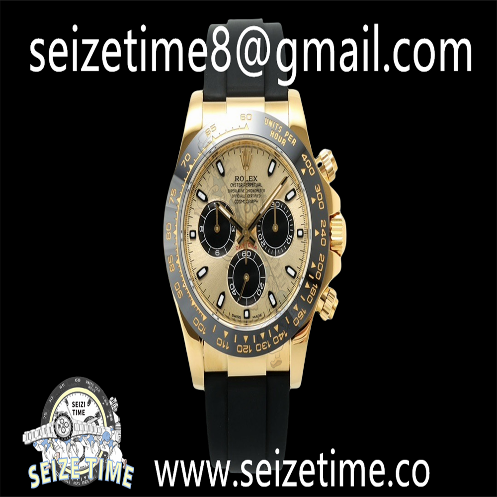Daytona 116518 40mm YG ZF 1:1 Best Edition Gold Dial on Oysterflex Strap SH4130 (Gain Weight)