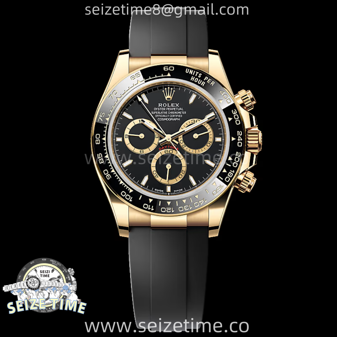 Daytona 126518 QF 1:1 Best Edition Black Dial on Oysterflex Strap QF4131 V11 (Gain Weight)