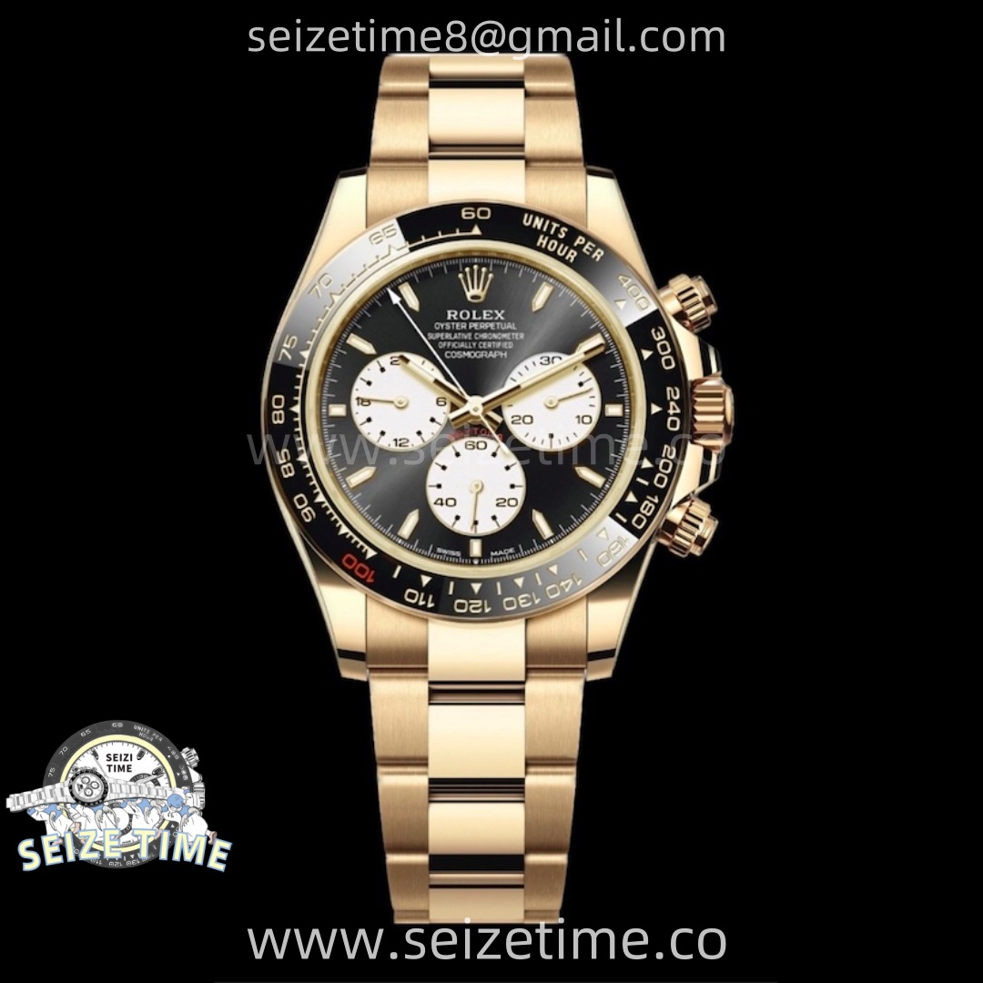 Daytona 126528 Le Mans YG Gain Weight QF 1:1 Best Edition Black Dial On YG Bracelet SH4132 V9