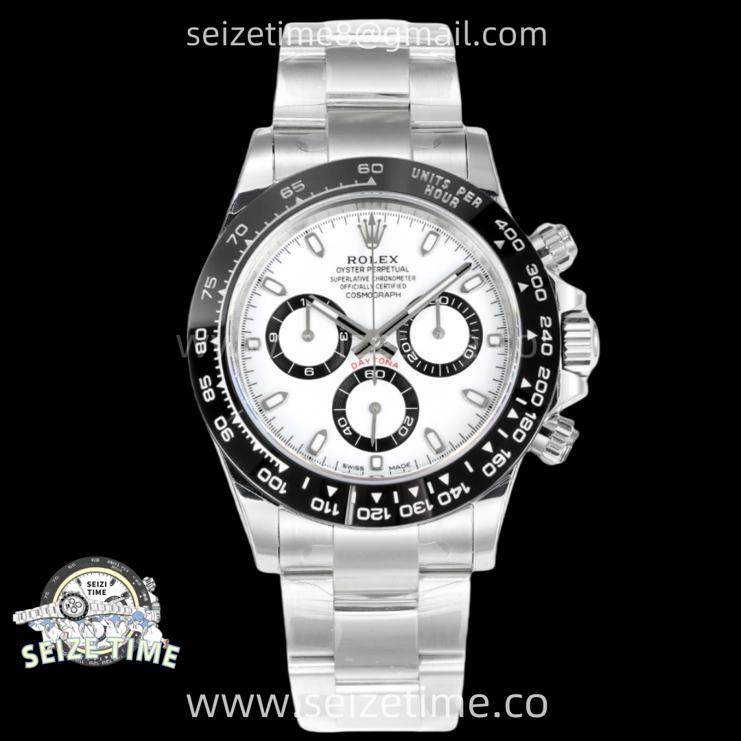Daytona 116500 904L SS VSF 1:1 Best Edition White Dial on 904L SS Braclet SA4130
