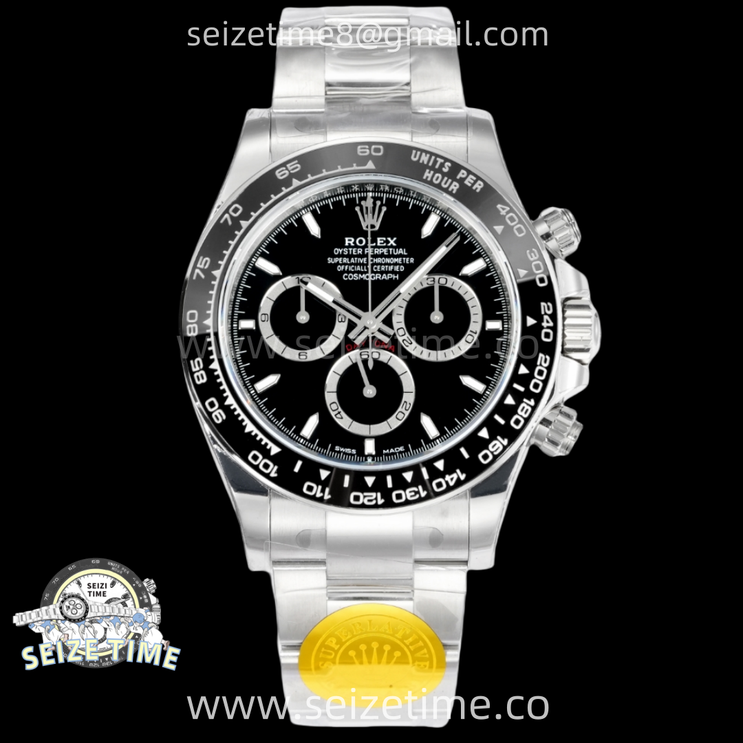 Daytona 126500 904L SS VSF 1:1 Best Edition Black Dial on 904L SS Braclet DD4131