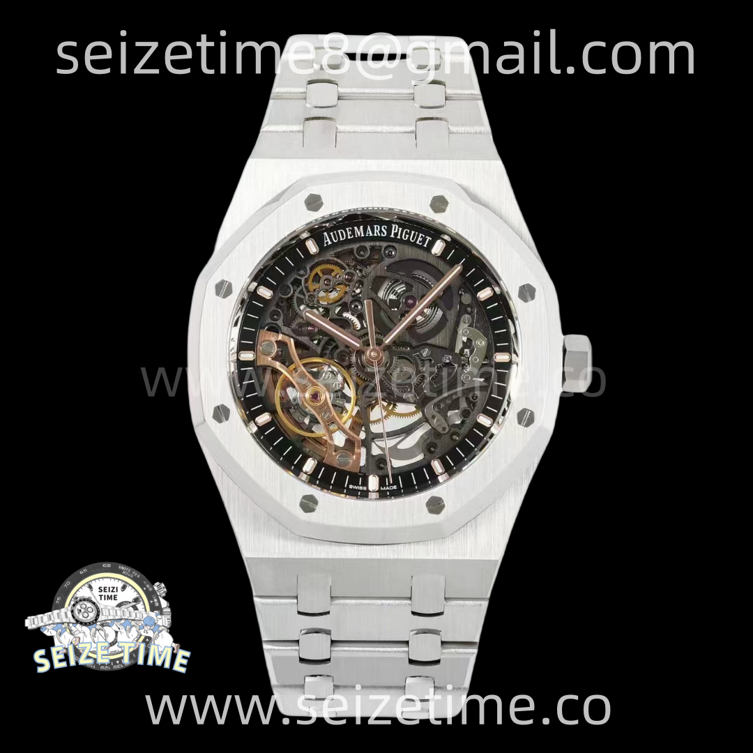 Royal Oak 41mm Openworked 15407 SS THBF 1:1 Best Edition on SS Bracelet SA3132