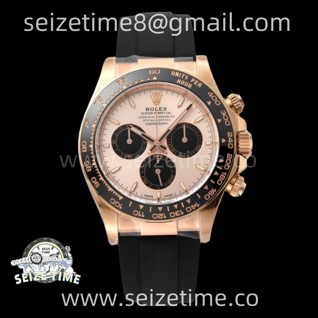 Daytona 126515 Clean 1:1 Best Edition RG/Black Stick Dial on Oysterflex Strap SH4131