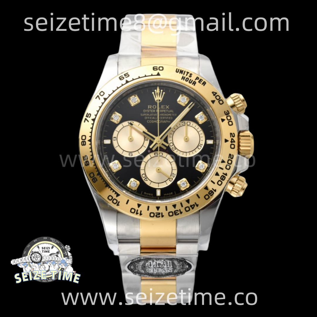 Daytona 126503 Clean 1:1 Best Edition Black/YG Dial on SS/YG Bracelet SH4131