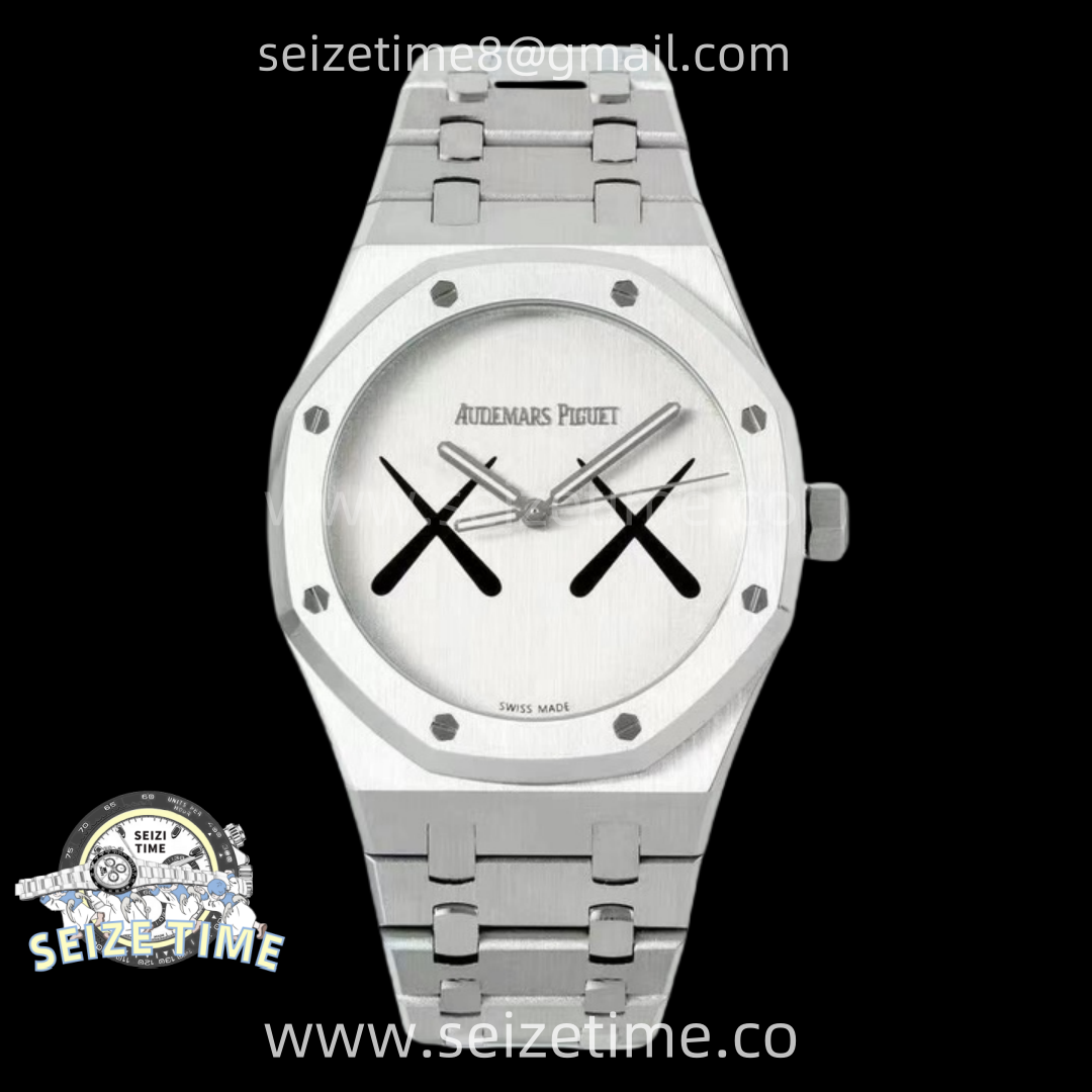 Royal Oak KAWS SS APSF 1:1 Best Edition XX Dial on SS Bracelet SA4302 Super Clone