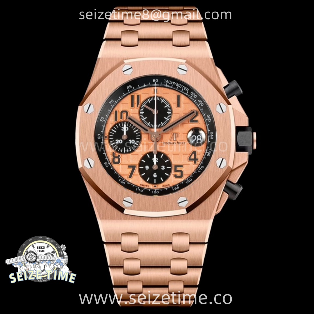 Royal Oak Offshore 42mm RG TKF Best Edition RG Dial on RG Bracelet A7750