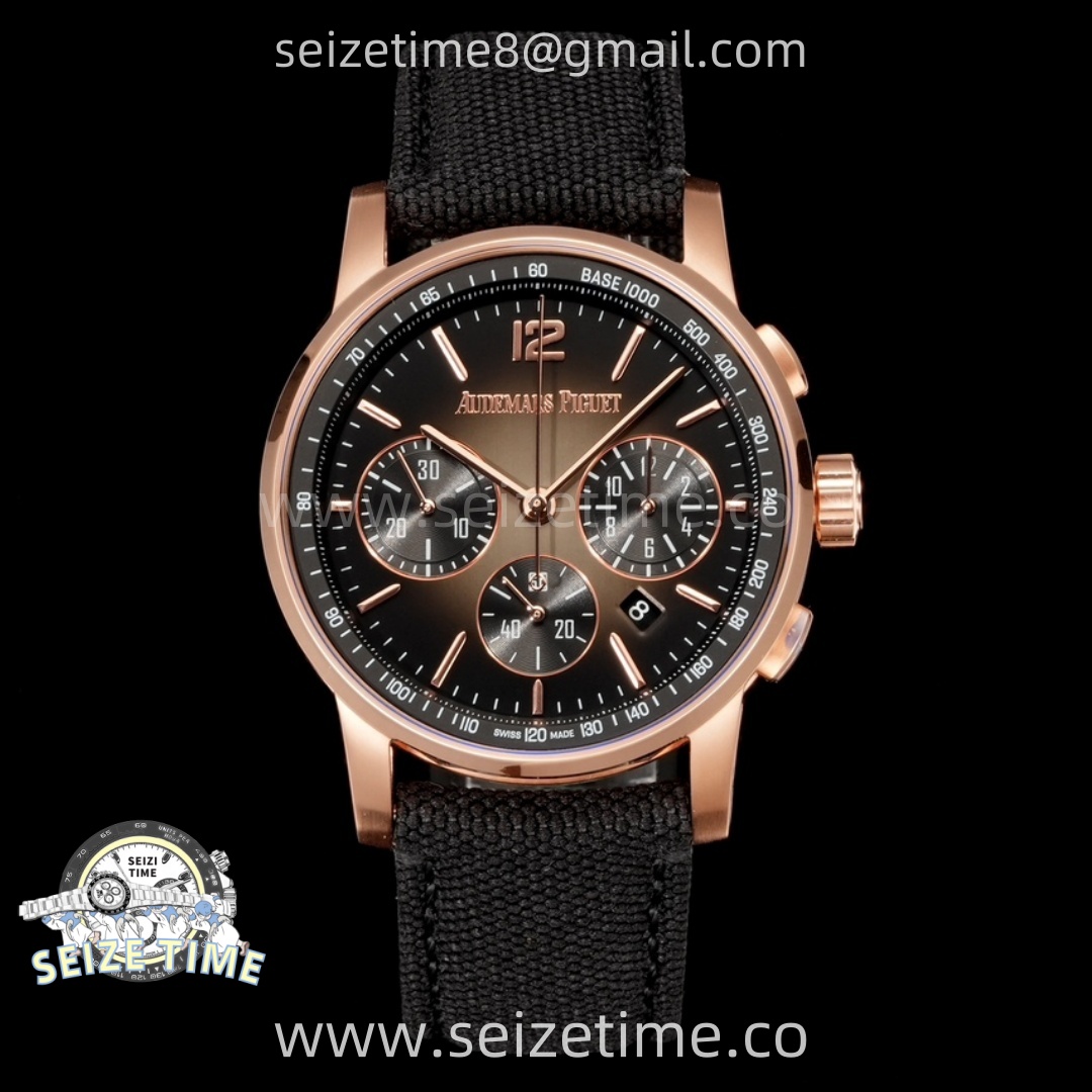 Code 11.59 Chrono 26393 RG OMF Best Edition Grey Dial on Black Nylon Strap A4401
