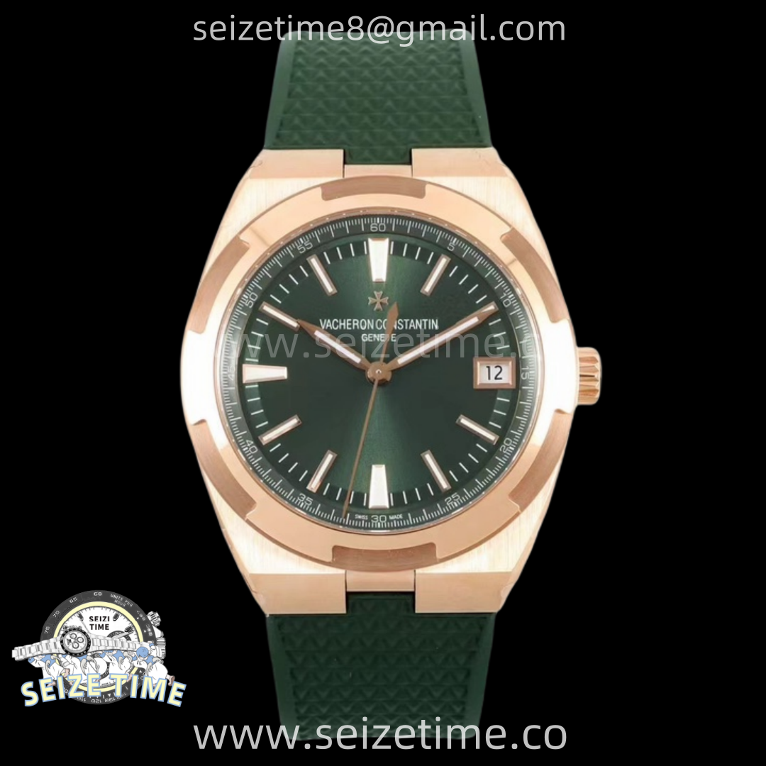 Overseas 4520V RG 8F Best Edition Green Dial On Green Rubber Strap A5100