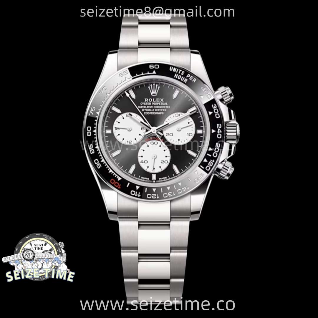 Daytona 126529 Le Mans Gain Weight QF 1:1 Best Edition Black Dial On YG Bracelet SH4132 V9