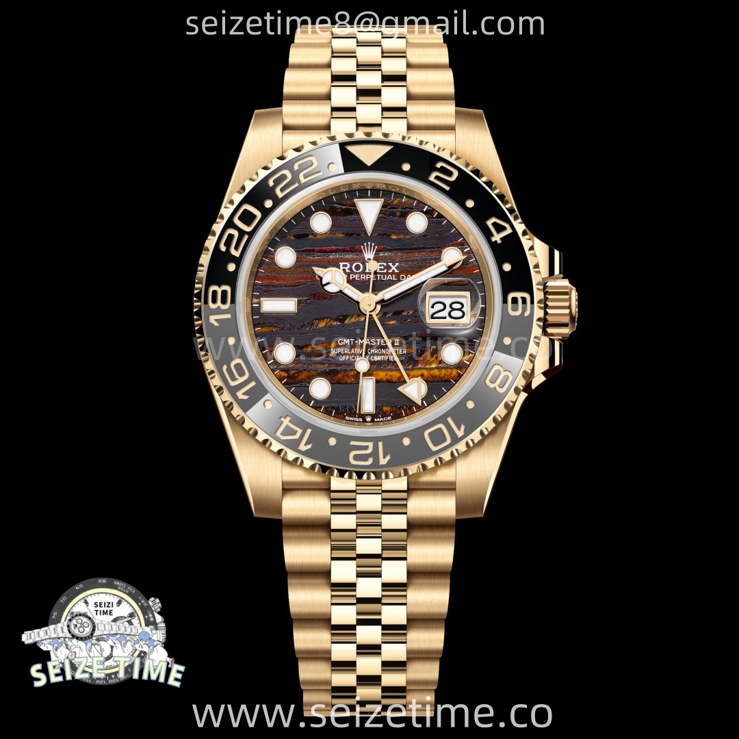 GMT Master II 126718 GRNR ARF Best Edition Tiger Iron Dial on YG Jubilee Bracelet VR3285 CHS