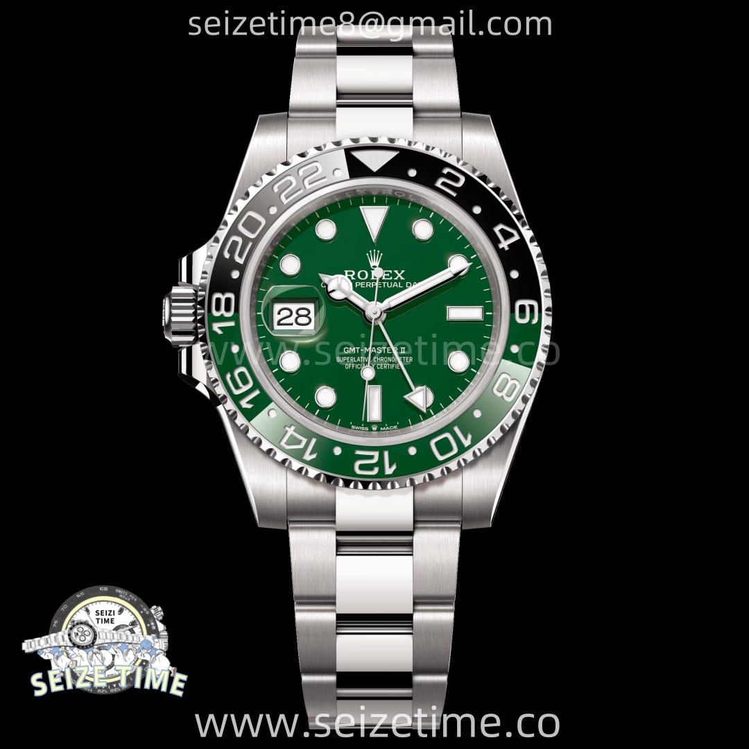 GMT-Master II 126729 VTNR Green/Black Ceramic 904L ARF 1:1 Best Edition on Oyster Bracelet SH3285 CHS
